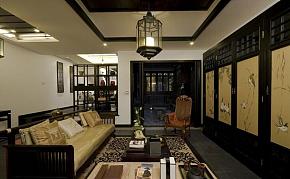123平典雅新中式风格设计客厅图片