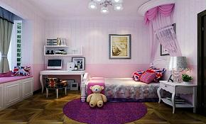 126平简约美式风格设计儿童房卧室图片