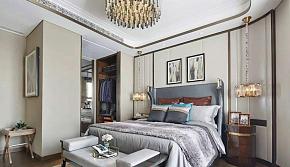 欧式奢华精致三居室设计卧室效果图