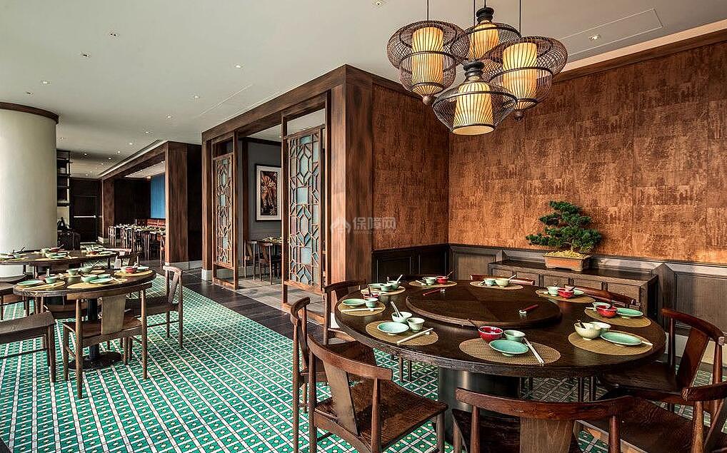 上海滬菜餐廳室內(nèi)裝飾