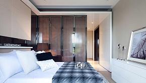 125平现代简约风格家居装饰卧室图片