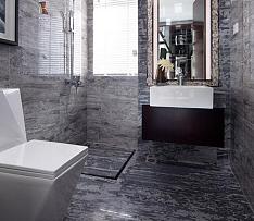 125平现代简约风格家居装饰卫生间图片