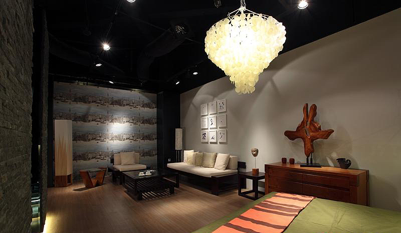 WARISAN上海家具展厅商业展示照片墙