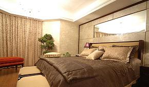 欧式温馨卧室背景墙设计