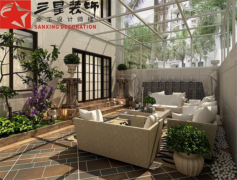 滨江首府后花园