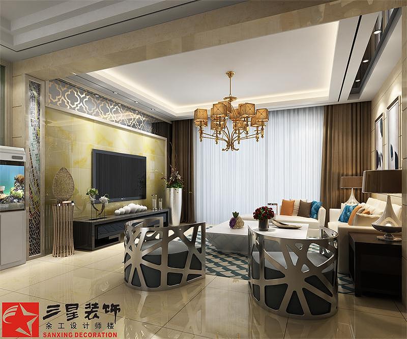 中骏裕景湾客厅