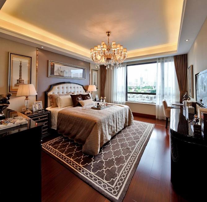 保利西江林语  欧式风格卧室效果图