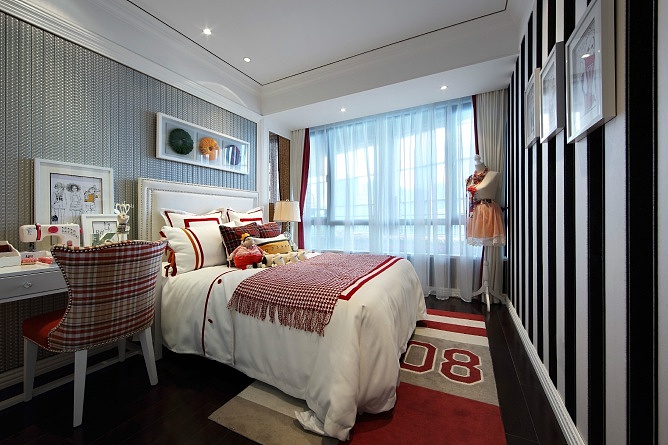 恒宇国际公园  欧式风格魅力卧室效果图