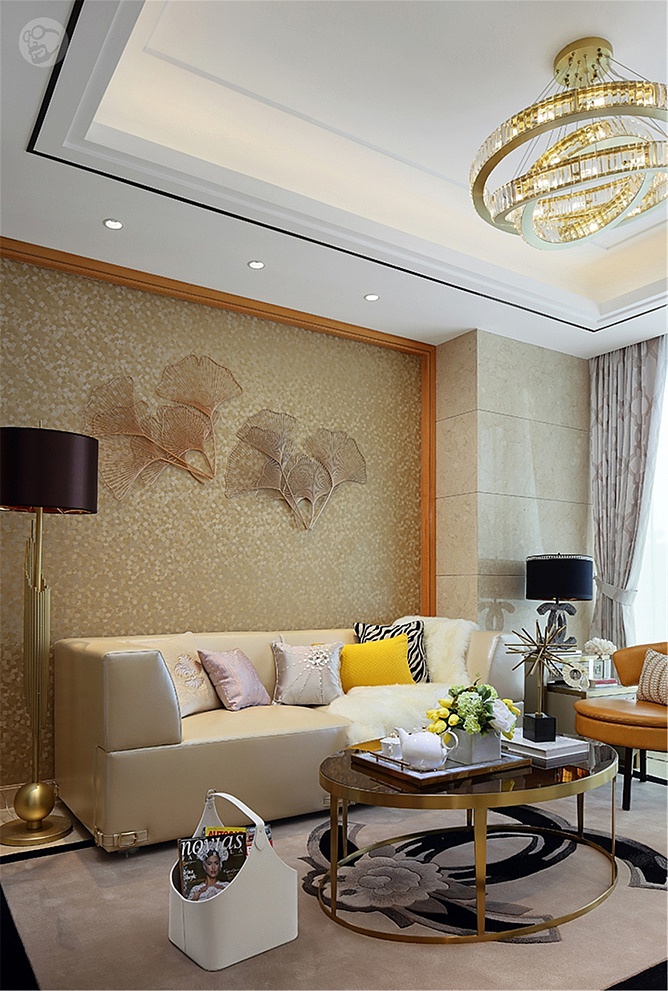 福州三远佳园  时尚现代风格客厅效果图