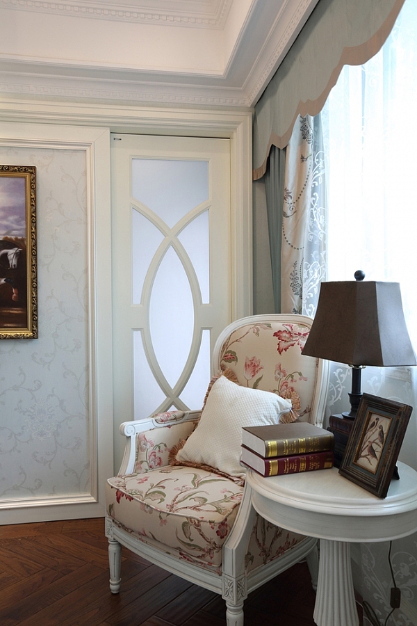 高雅内敛的欧式风格休息区效果图