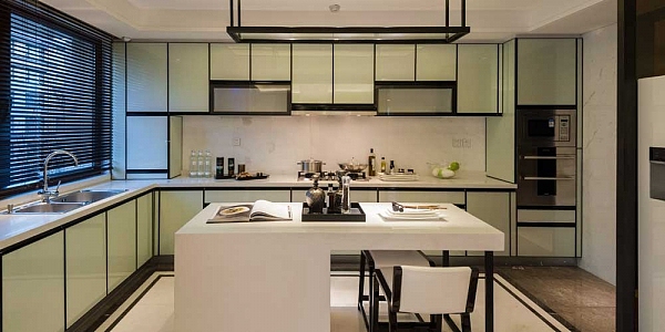 现代风格厨房装修效果图