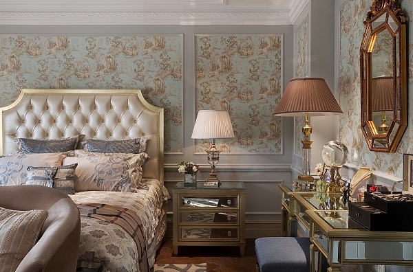 龙旺伊顿公馆  奢华欧式风格卧室效果图
