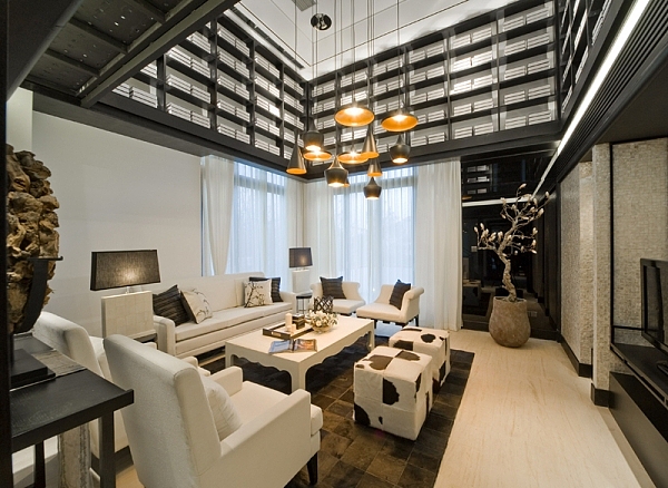 联建新苑  现代风格三居室效果图