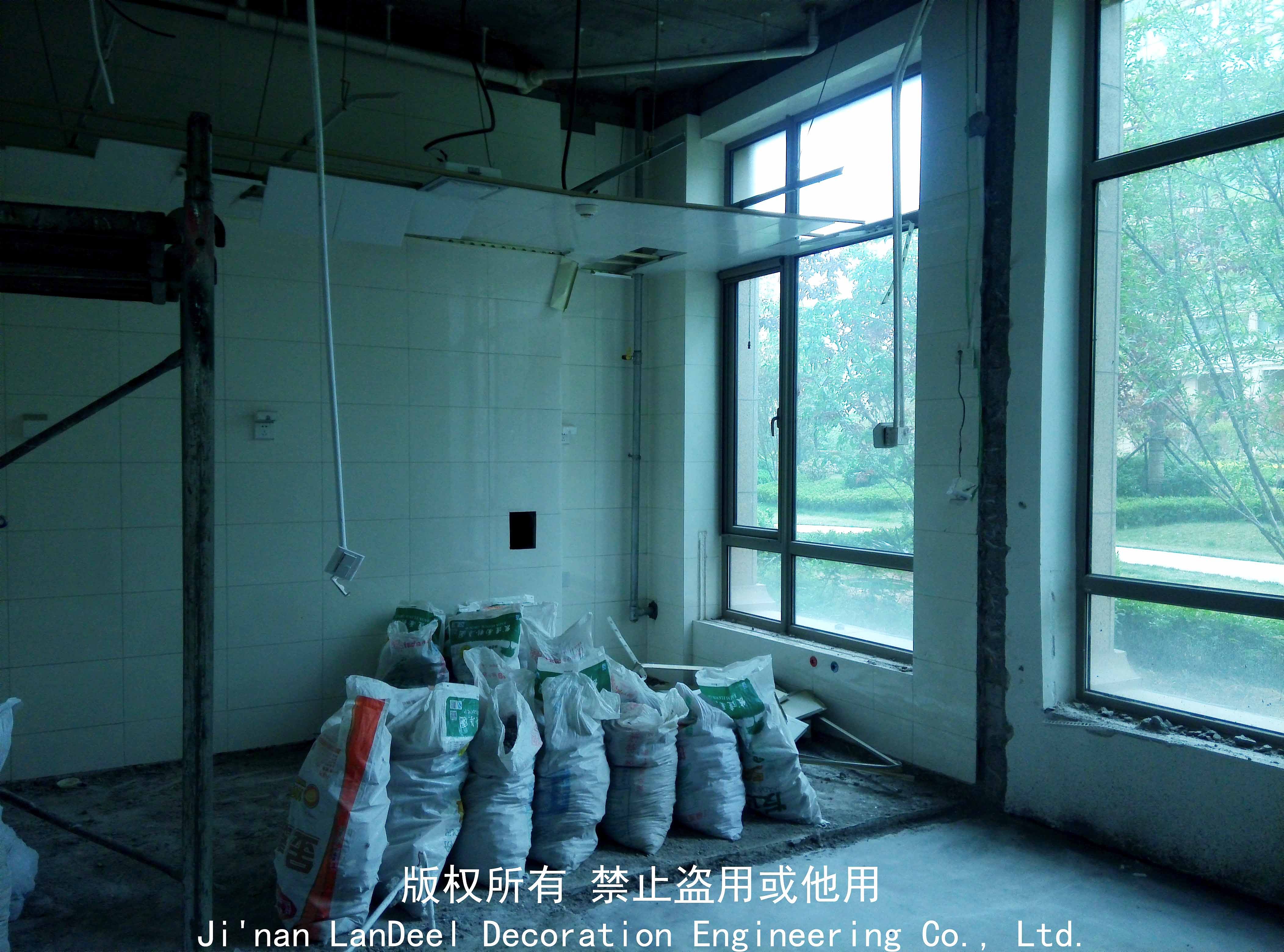绿城百合花园——在施工