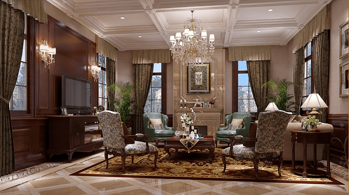 凯茵别墅欧式风格效果图