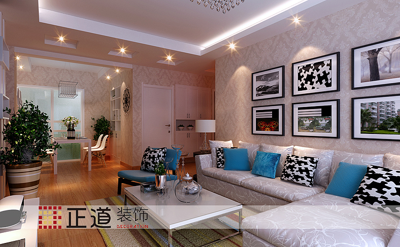 客厅沙发背景效果