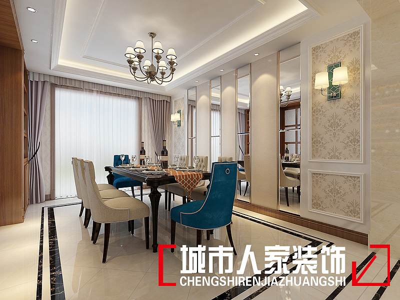 豪景公馆欧式风格赏析