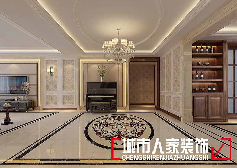 豪景公馆欧式风格赏析