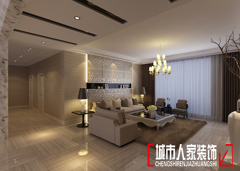 奥林新城现代风格赏析