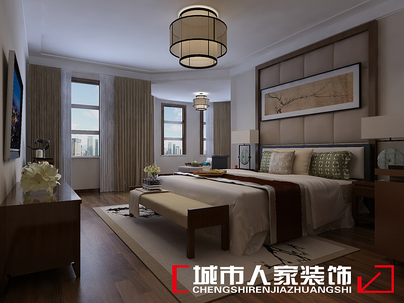 豪景公馆中式风格赏析