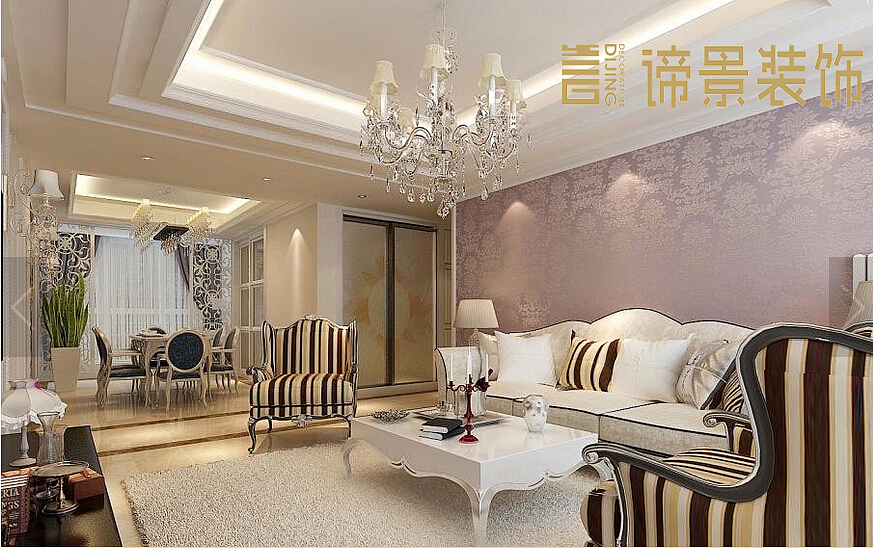 倾心简欧--客厅