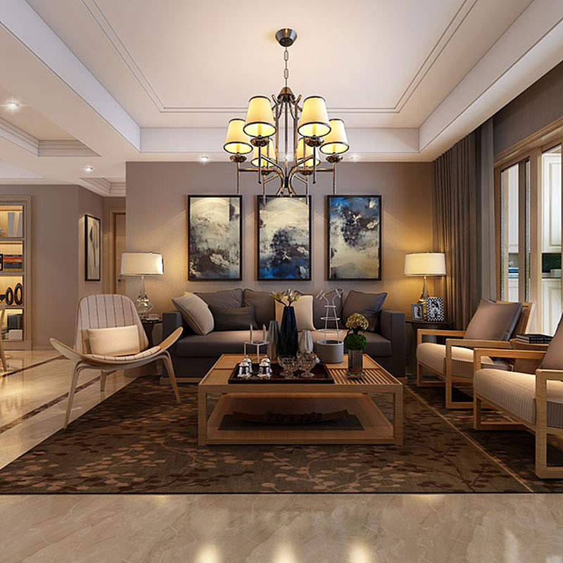 华润橡树湾112平米现代简约风格