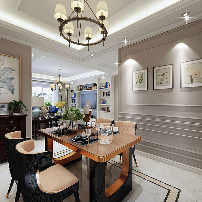 华润橡树湾121平米欧美风格