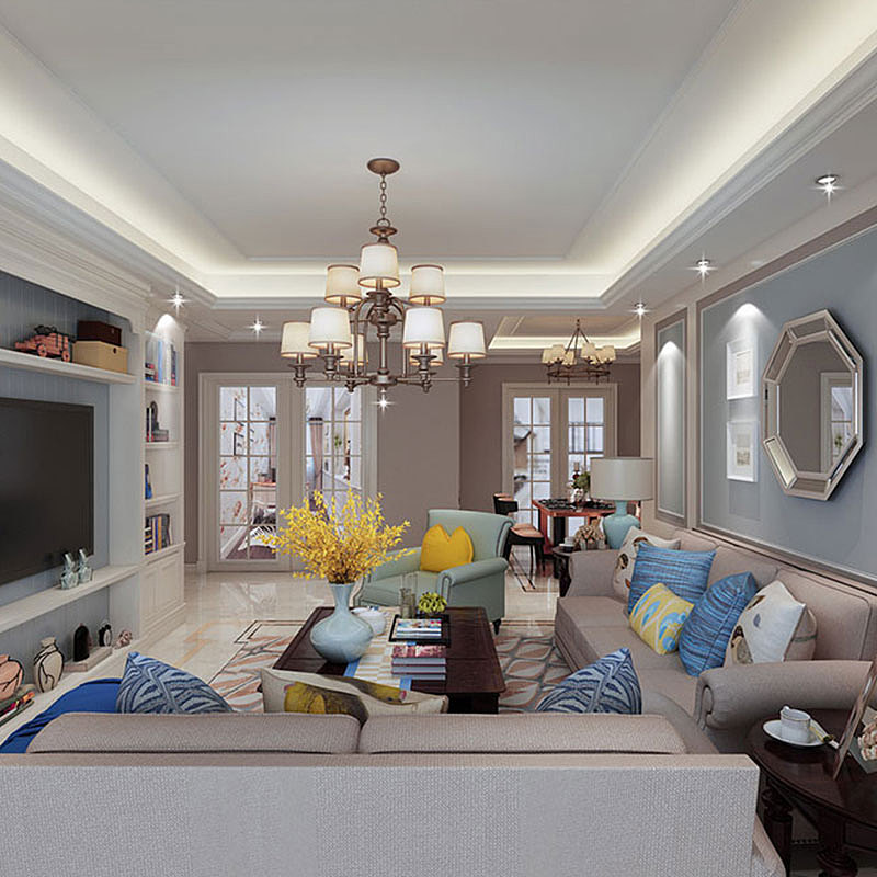 华润橡树湾121平米欧美风格