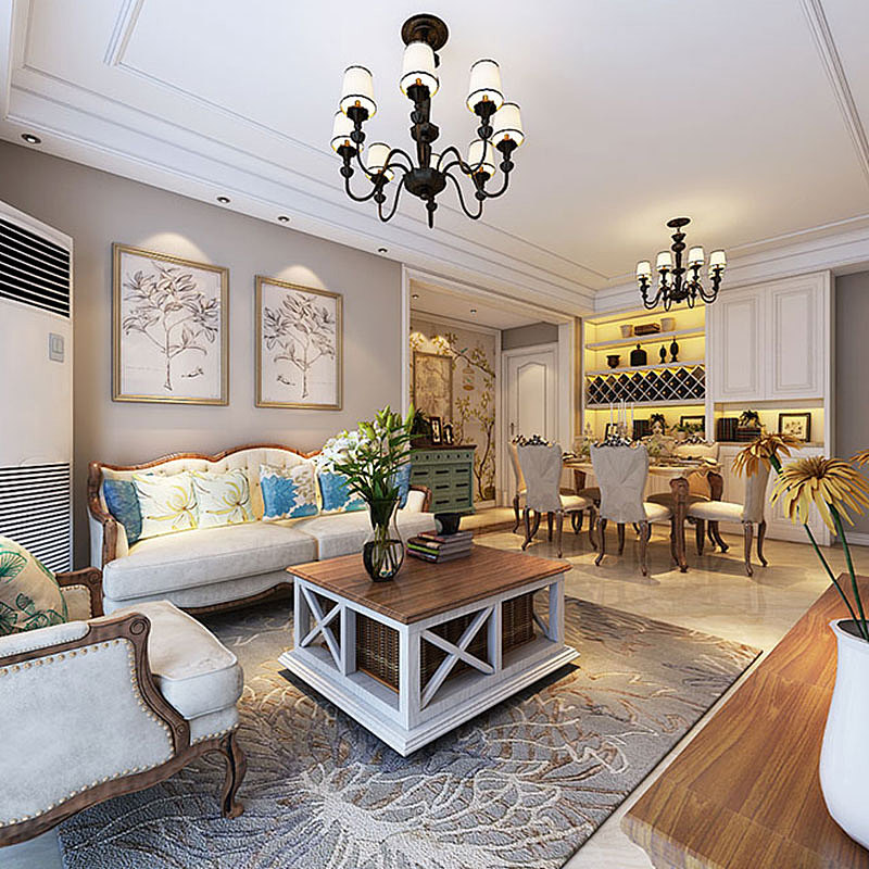 华润熙云府95平方简美风格