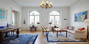 古典艺术品点缀 清新北欧公寓玩小奢华