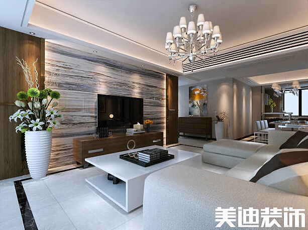 中桂园 现代风格 客厅设计