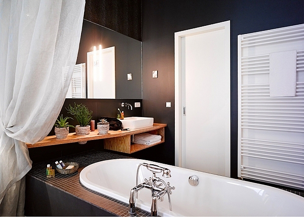 世茂上游墅  简洁时尚现代风格卫生间效果图