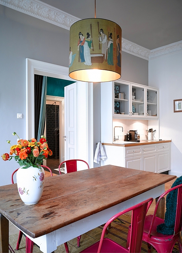 世茂上游墅  简洁时尚现代风格餐厅效果图