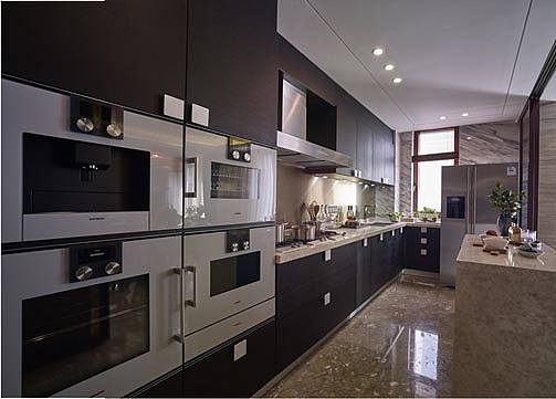 三盛中央公园别墅   现代风格厨房效果图