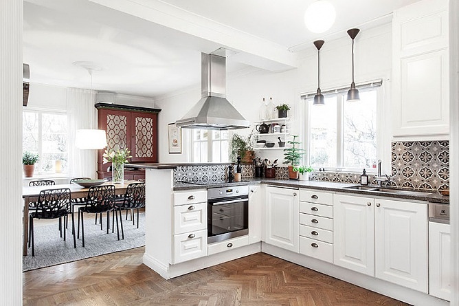 阳光城领海  时尚大气简欧厨房餐厅效果图