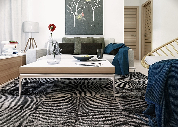 现代简约的两居室