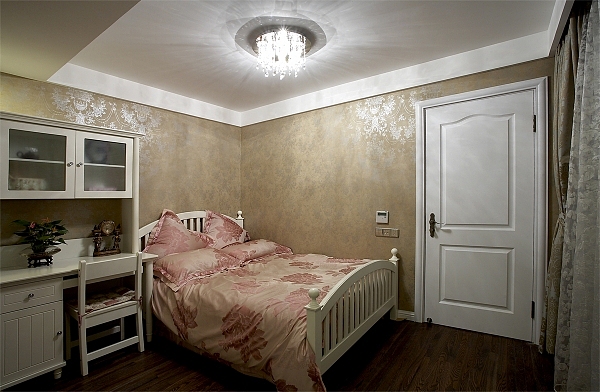 中天桂湖云庭别墅  精致欧式风格卧室效果图