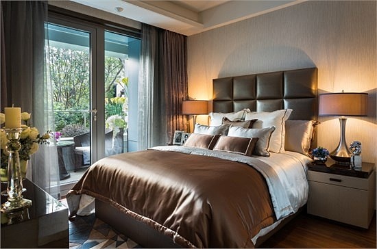 融信大卫城别墅   精致奢华欧式卧室效果图