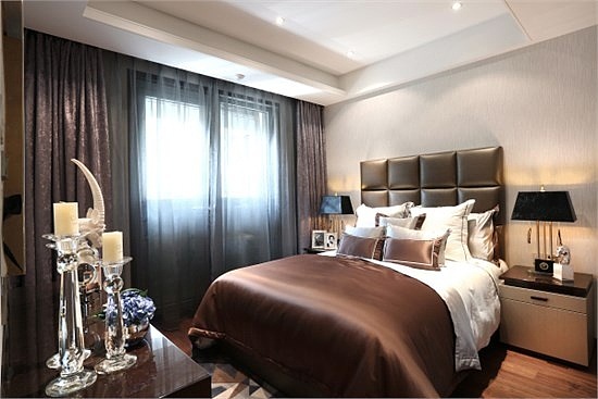 融信大卫城别墅   精致奢华欧式卧室效果图