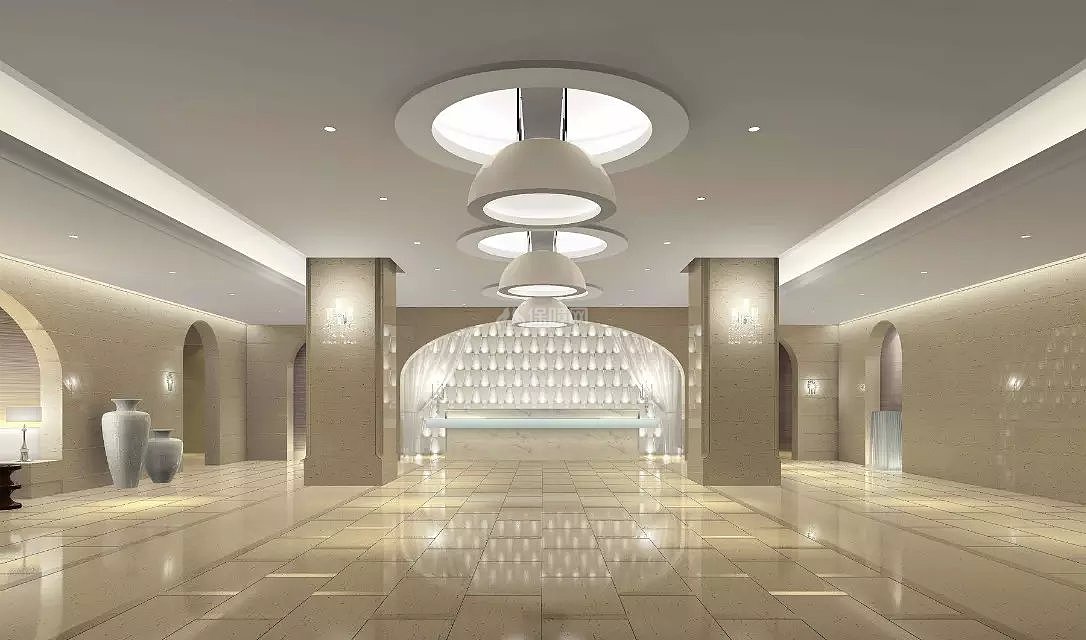 馨岛酒店水疗大厅效果图