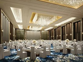 漳州假日酒店宴会厅设计效果图
