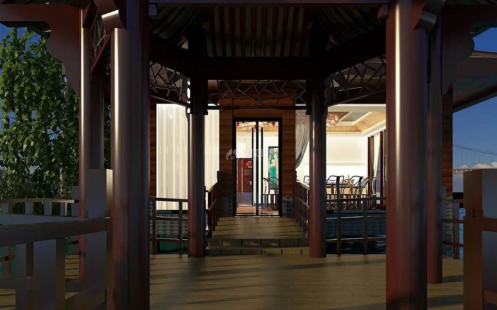 湖邊餐廳外觀圖片