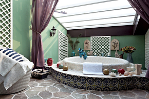 地中海风格别墅浴室设计欣赏