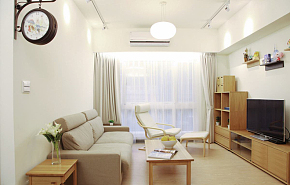 日式一居室客厅设计效果图