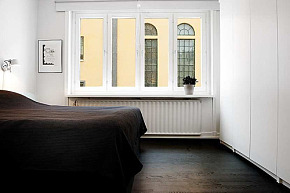 黑白现代风格卧室效果图
