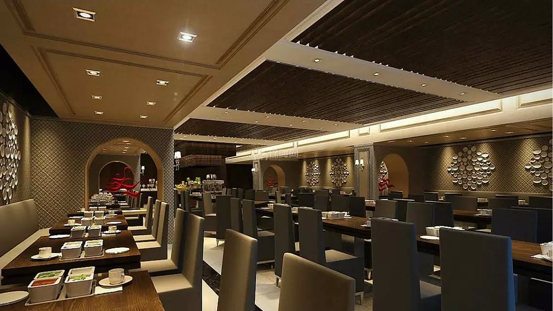 天津佰豪酒店日式餐廳工裝設(shè)計(jì)圖片欣賞