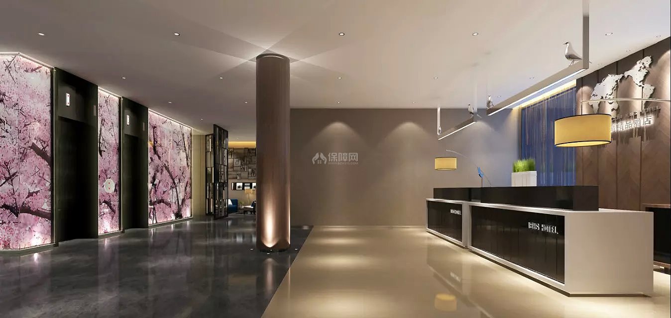 法國(guó)精品酒店大堂設(shè)計(jì)圖片欣賞