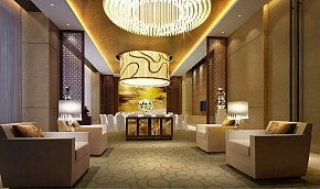 福州威斯汀酒店豪華餐廳包廂效果圖