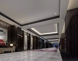 龍華維雅德酒店電梯廳效果圖欣賞