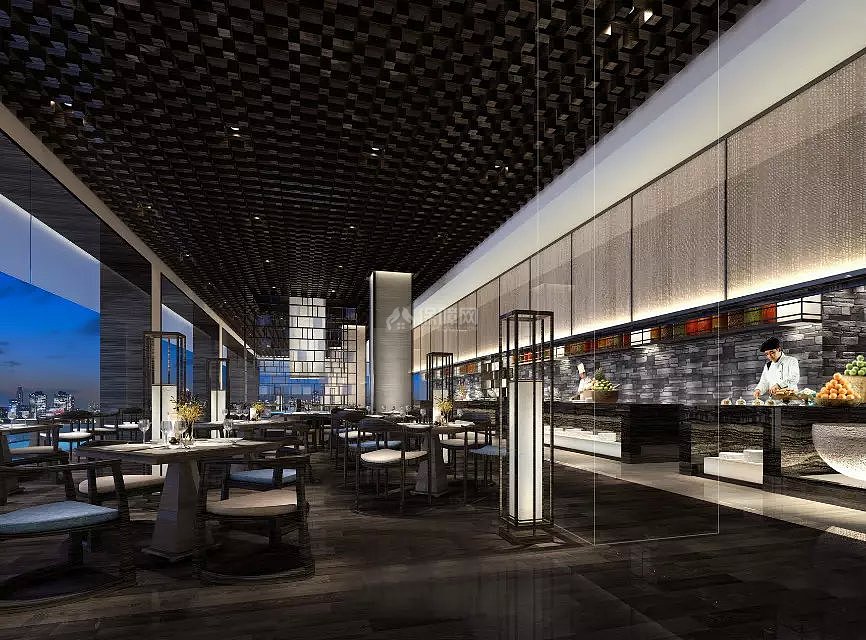 龍華維雅德酒店中式餐廳設(shè)計圖片欣賞